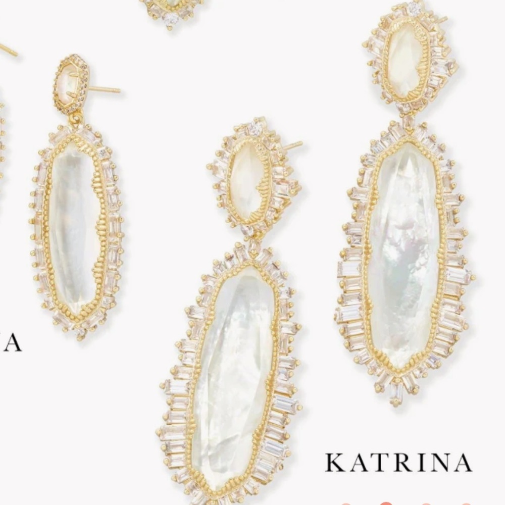 ISO KENDRA SCOTT KATRINA IN SILVER FOR MY WEDDING